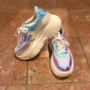 Chunky ASOS Holographic Sneakers
